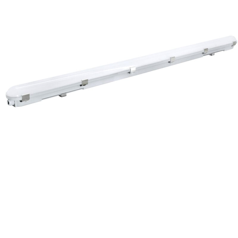 Luminaire led Hermetic alwir 3 - 46W - 7800lm - 4000K - IP66 - Gris - 1465x75x73mm