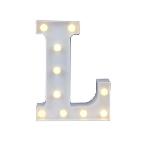 Luminaire LED Lettres et Chiffres Décoratifs pour Anniversaire Mariage Décoration Intérieure