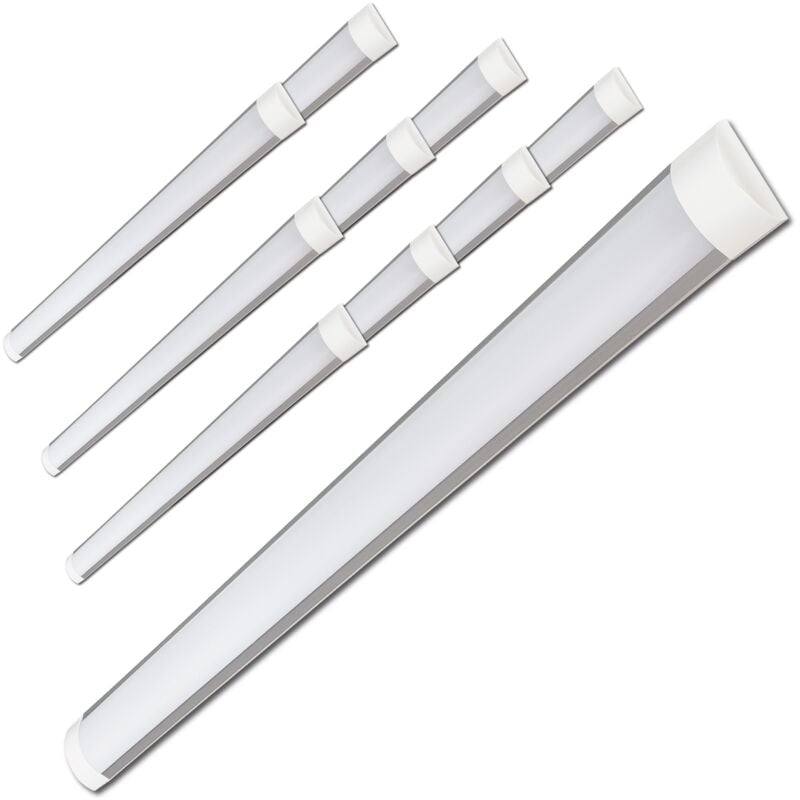 Réglette LED intégrée Surface 150cm CCT 48W 4800LM Lot de 10 U. - CCT
