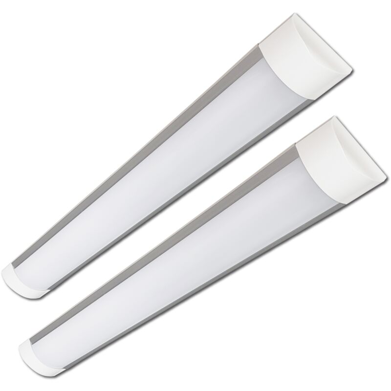 Led Atomant Sl - Réglette led intégrée Surface Mince 120cm cct 40W 4000LM Lot de 2 u. - cct