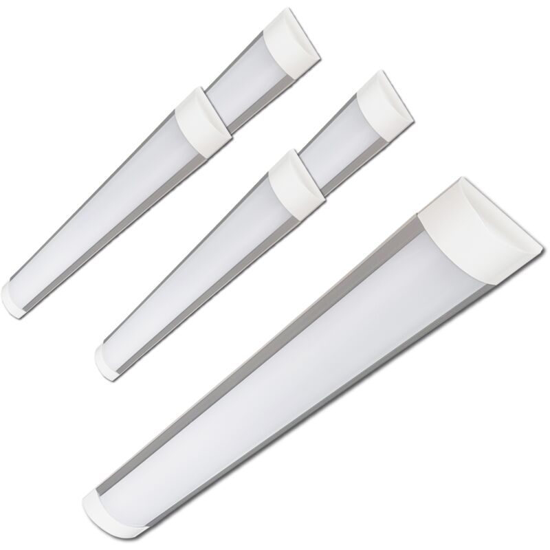 Luminaire led lineal <strong>surface</strong> slim 60cm 20w 2000lm | blanc froid 6500k - pack 5 pcs.