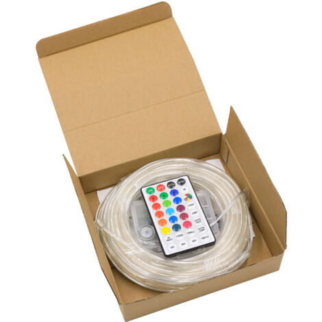 Luminaire LED pour Trampoline - Set 12m avec Batterie et Contrôle, PVC Multicolore IP65