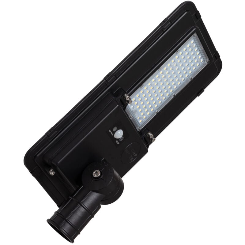 Lampadaire led Solaire 6400 lm 160 lm/W Sinaí avec mppt et Détecteur de Mouvement 6000K Blanc froid