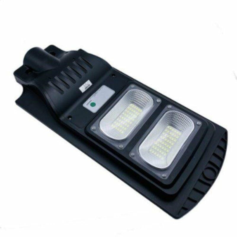 Luminaire led urbain solaire 20W IP65 - Barre métallique - Blanc