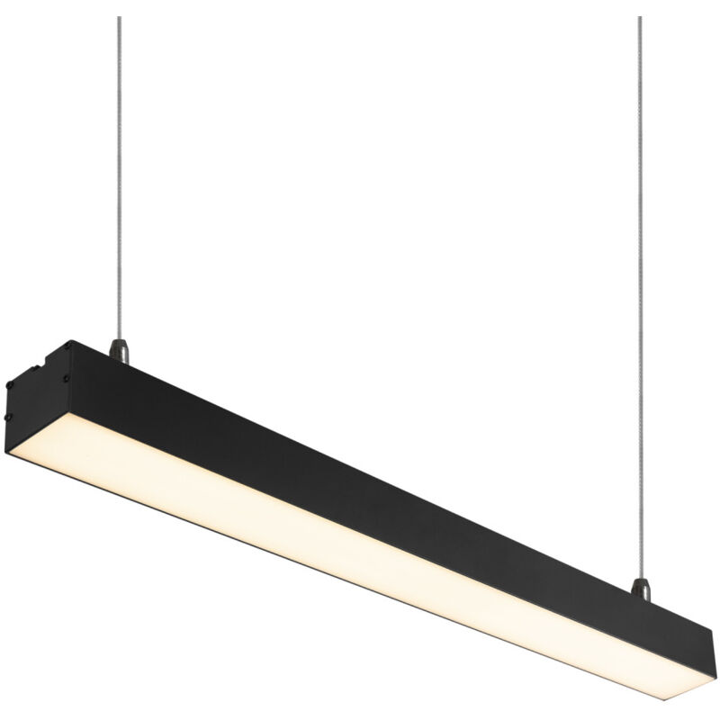 Luminaire Linéaire led Philips 2835 60Cm 20W 2700ºK IP40 Finition Noire [1916-NSLNL600MM-P-WW]