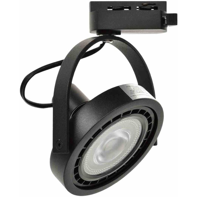 Milagro - Luminaire Lugar Track noir 1xAR111 GU10