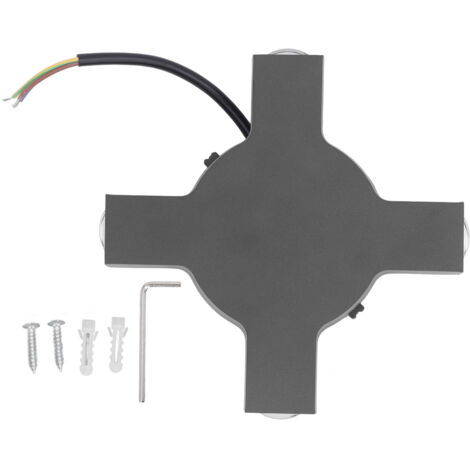 Luminaire Murale LED Extérieure, Projecteur Linéaire Décoratif Étanche pour Jardin, Salon, Couloir - Blanc 4W 85‑265V AC