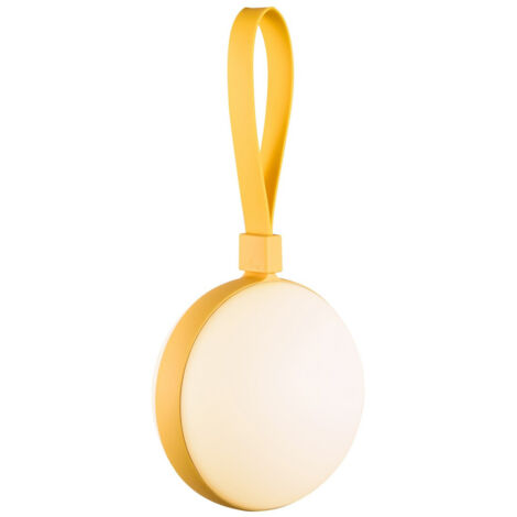 Luminaire nomade BRING Plastique Blanc/Jaune LED Module Incl. - Nordlux 2218013026