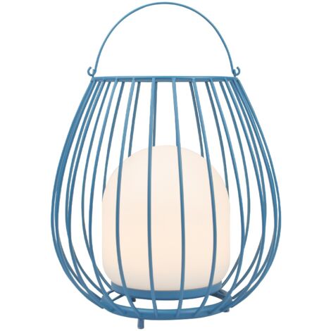 Luminaire nomade JIM TO-GO  Métal Bleu, H.30.3 - IP54 - LED Module /Nordlux Extérieur