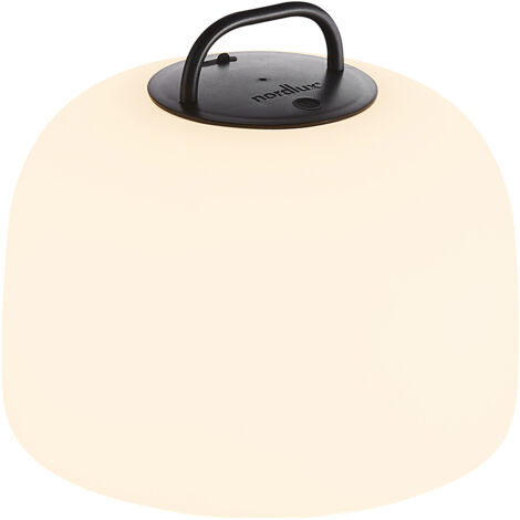 Luminaire nomade KETTLE TO-GO 22 Matière plastique Blanc/Noir, H.19.6 - IP65 - LED Module /Nordlux Extérieur