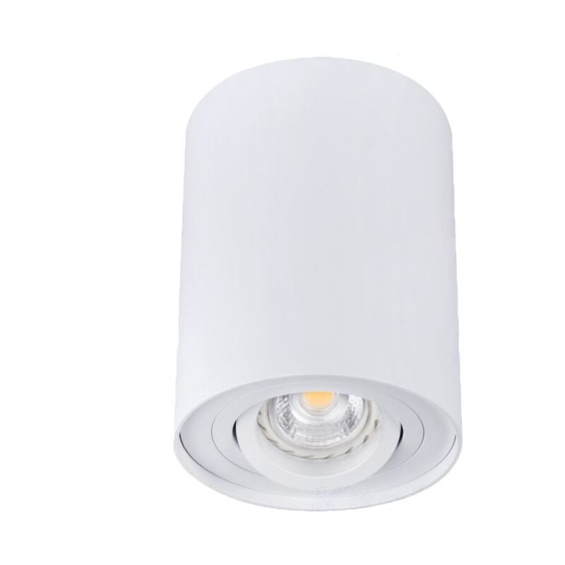 Spot bord en saillie 25W pour éclairage intérieur - type de plafonnier - Plafonnier Blanc mat