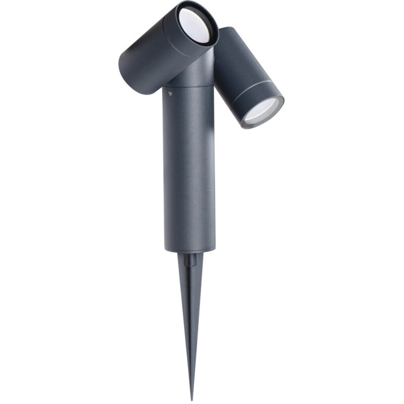 Kanlux - Piquet Lumineux pour 2 Ampoules 2x7W GU10 PAR16 Étanche IP54 113mmx56mm