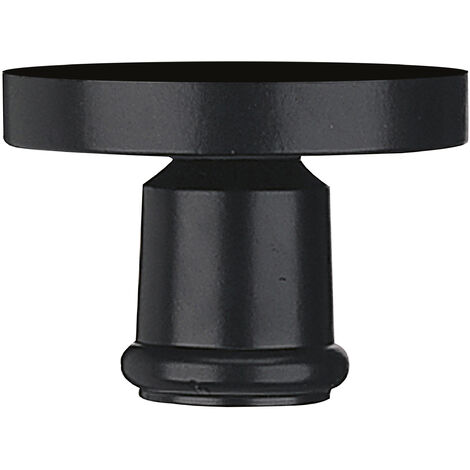 Luminaire pour mât GLOBOS IP44 E27 250mm Noir