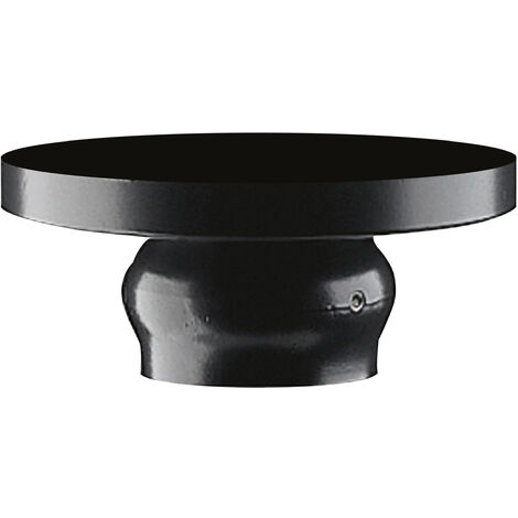 Luminaire pour mât GLOBOS IP44 E27 70W 400mm Noir