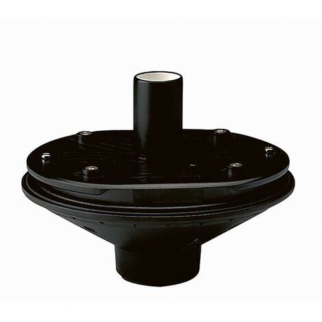 Luminaire pour mât GLOBOS without dome IP55 E27 70W 24mm Noir