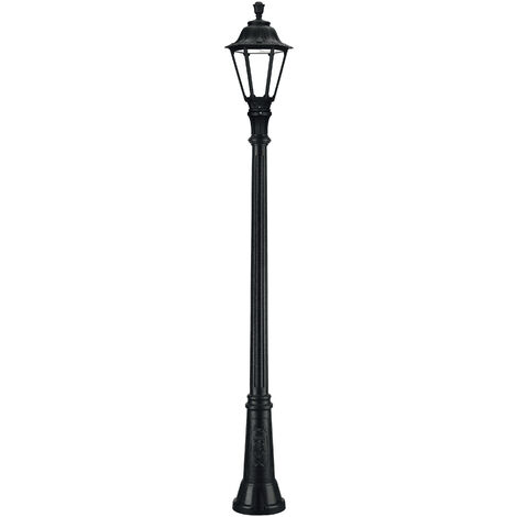 Luminaire pour mât INDURA BIG 6 IP55 E27 42W 530mm Noir