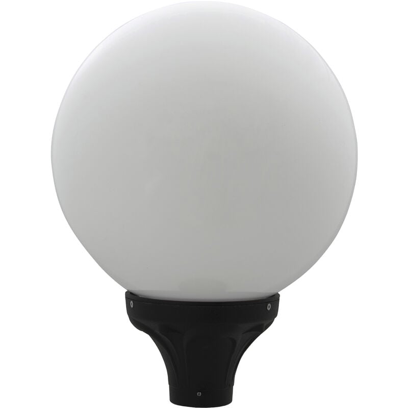 Luminaire pour mât indura globo IP55 E27 50W 535mm Noir