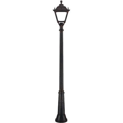 Luminaire pour mât INDURA MEDIUM 4 IP55 E27 70W 530mm Noir