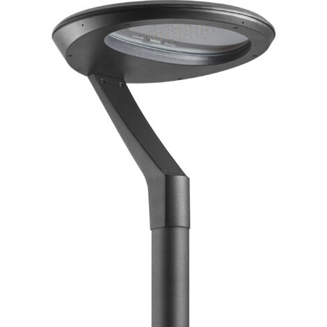 Luminaire pour mât VENT Type IV IP66 LED SMD 35.50W 6000lm(4900lm) CRI80 4000K 105º 410mm Anthracite