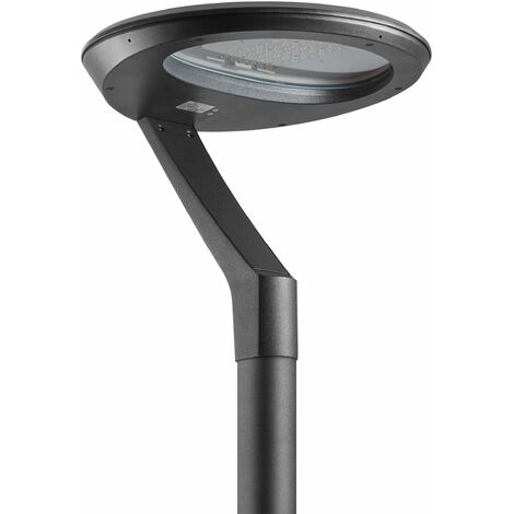 Luminaire pour mât VENT Type V IP66 LED SMD 35.50W 5770lm(4635lm) CRI80 3000K 95º 410mm Anthracite