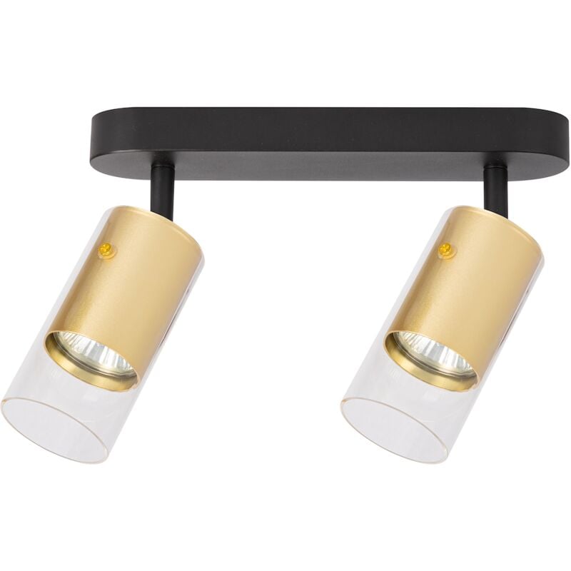 Luminaire Ricky Spot Gold 2xGU10