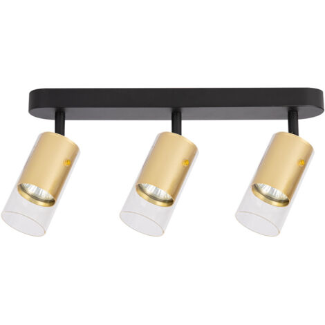 Luminaire Ricky Spot Gold 3xGU10