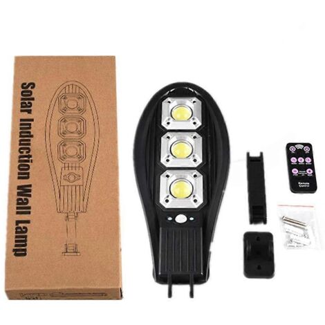 Luminaire Solaire Extérieur avec Détecteur de Mouvement et Télécommande pour Jardin