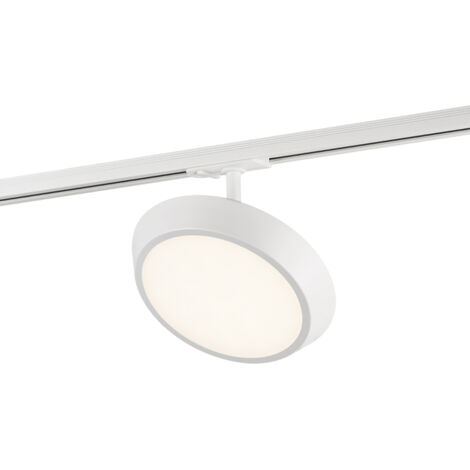 Luminaire sur rail DISKIE LINK  Métal Blanc, H.20 - IP20 - LED Module /Nordlux Intérieur