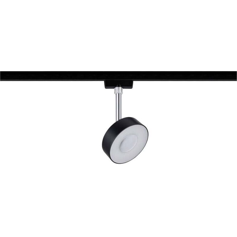 Luminaire sur rail haute tension URail led intégrée 5 w led noir (mat), chrome - Paulmann