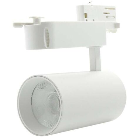 Luminaire sur Rail Led Turin Blanc 30W Triphasé 6000K - Ledme - LM3150