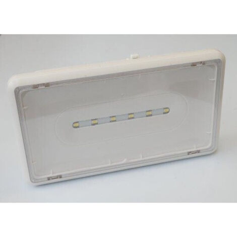 Luminaire sur source centralisée (LSC) d'ambiance saillie à LEDs 400lm IP43 IK07 plastique tension 24V LEGRAND