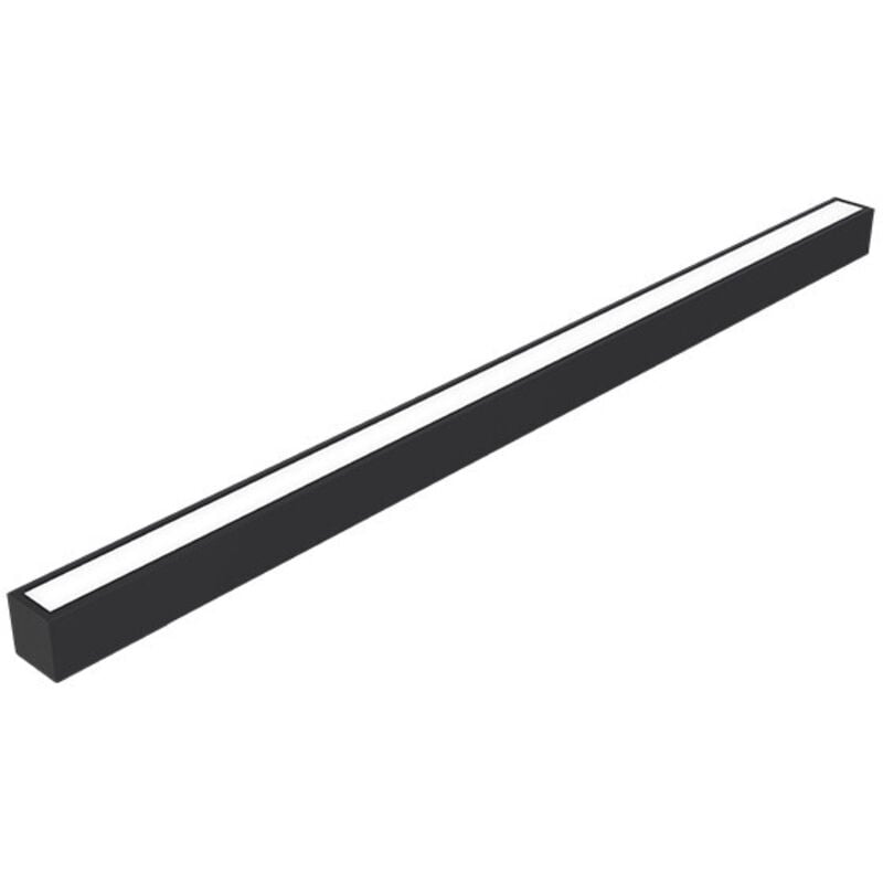 Luminaire Suspendu Linéaire led 40W 4400lm Blanc Naturel 4000K 120° - Noir - Longueur 1200mm - Garantie 3 Ans