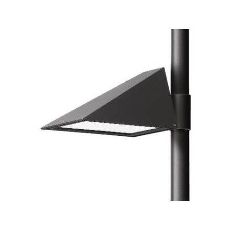 Luminaire tête de mât 350x585x600mm graphite pour lampe tubulaire iodure E27 150W max (non incl) HST-MF IP66 BEGA 7984