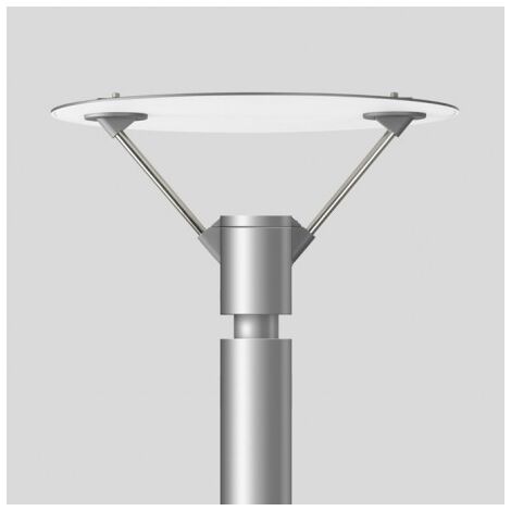Luminaire toit orientable Ø 1000mm pour tête de mat Ø 76mm avec ballast pour lampe iodure 150W G12 (non incl) IP65 BEGA 88201