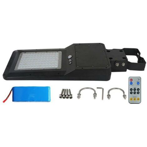 Silamp – Luminaire urbain solaire dimmable 40W – Détecteur de mouvement – Indice de protection IP65 – Autonomie totale grâce au panneau solaire