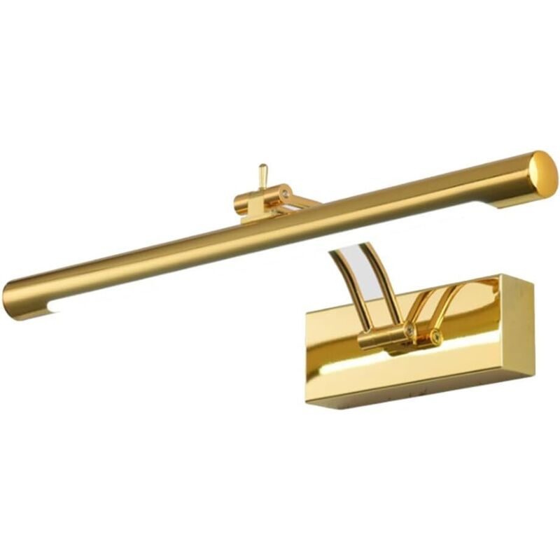 Luminaires de salle de bain 15,7 pouces au-dessus du miroir (9 W, doré)