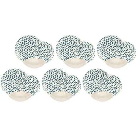 Luminarc Service élégant multicolore 25 cm pour 6 personnes