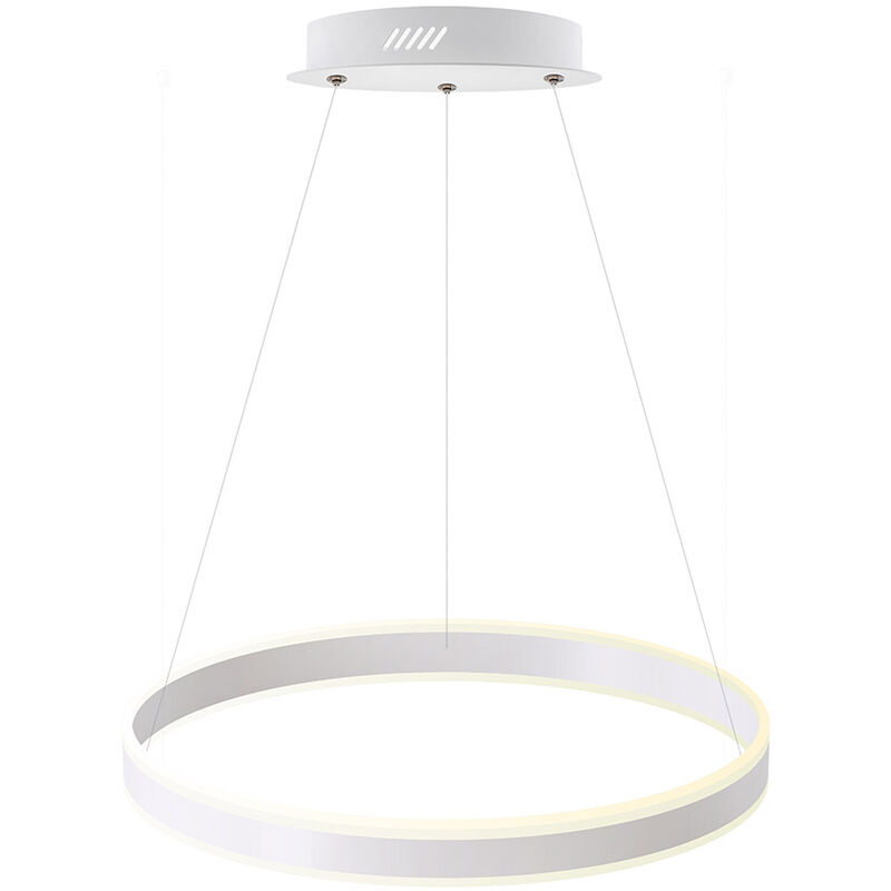 

Luminaria colgante RING UP 50W, Ø400mm, CCT regulable, Blanco dual, regulable - Blanco dual