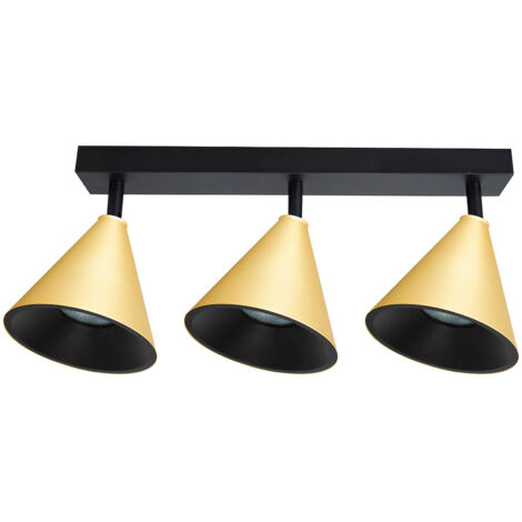 Luminaria Cone Spot Gold 3xGU10