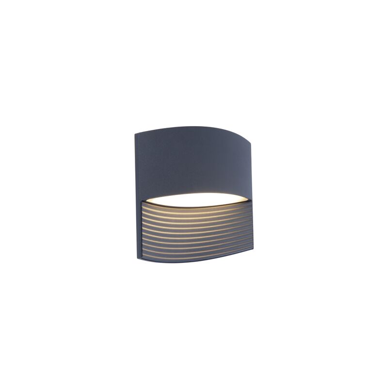

Lotus - Lámpara LED de pared para exteriores (IP54, aluminio A+, incluye bombilla)