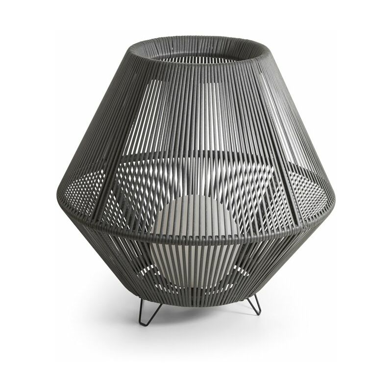 

Luminaria de suelo Nell L 857A-G05X1A-58 Ratan Grafito - Cristher