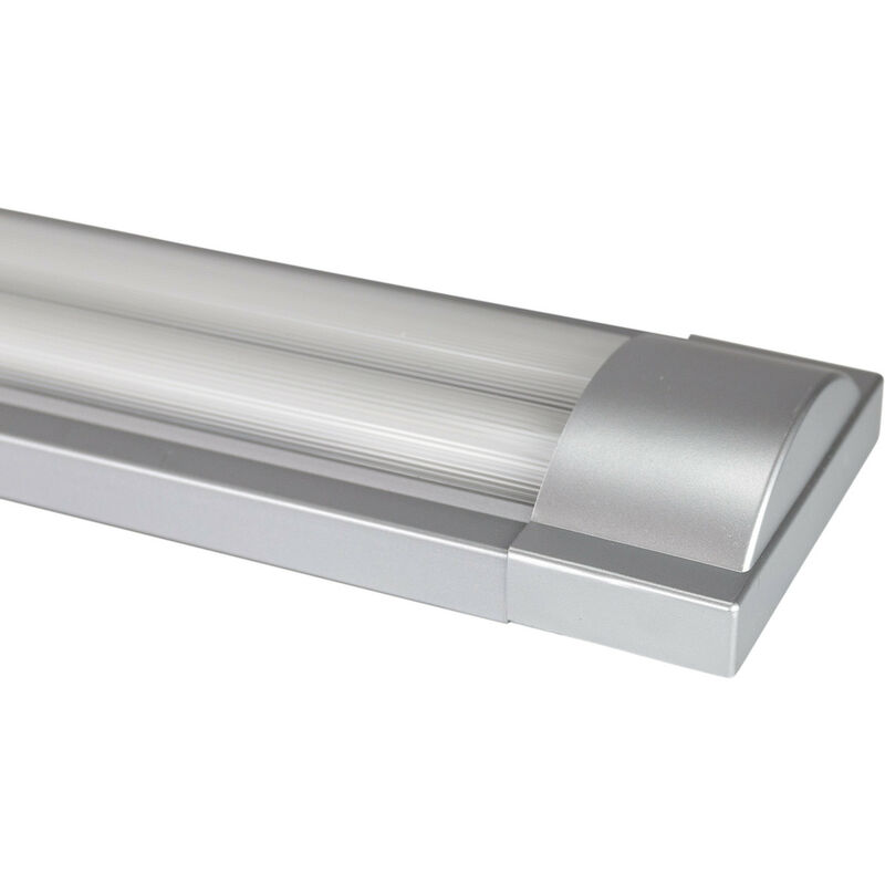 

Luminaria Fluorescente 2x36W Tubos T8 G13 4200lm 4000K Aluminio 7hSevenOn