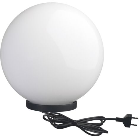 Luminaria GLOU IP44 E27 23W Negro