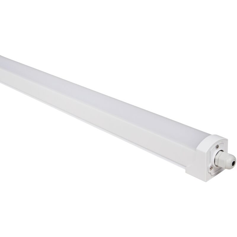 

Luminaria LED a prueba de humedad `` FL-60 '', IP65, 1700lm, 6400K, 60cm, luz diurna blanca - Mcshine