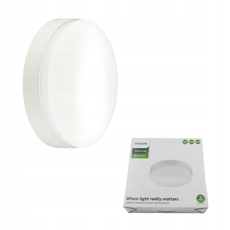 Luminaria LED de pared PHILIPS CoreLine WL131VLRD20S/830PSU WH blanco 22W