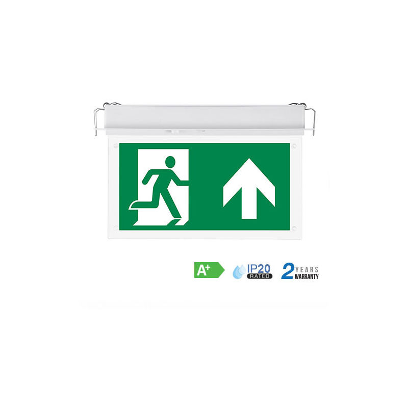 

Luminaria LED Salida de Emergencia Empotrable Fija Express 6000K 2W