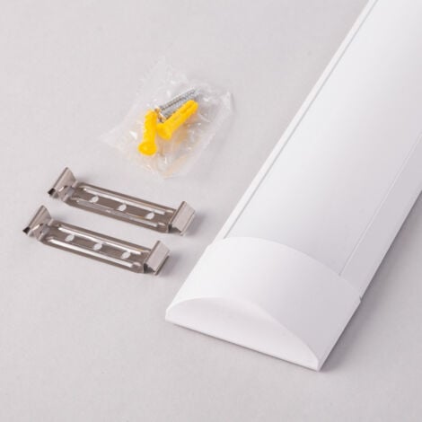 Luminaria Lineal de Superficie LED 40W 120Lm/W 4800Lm 6000ºK 120Cm 40,000H [HO-LLS-404800120-CW]