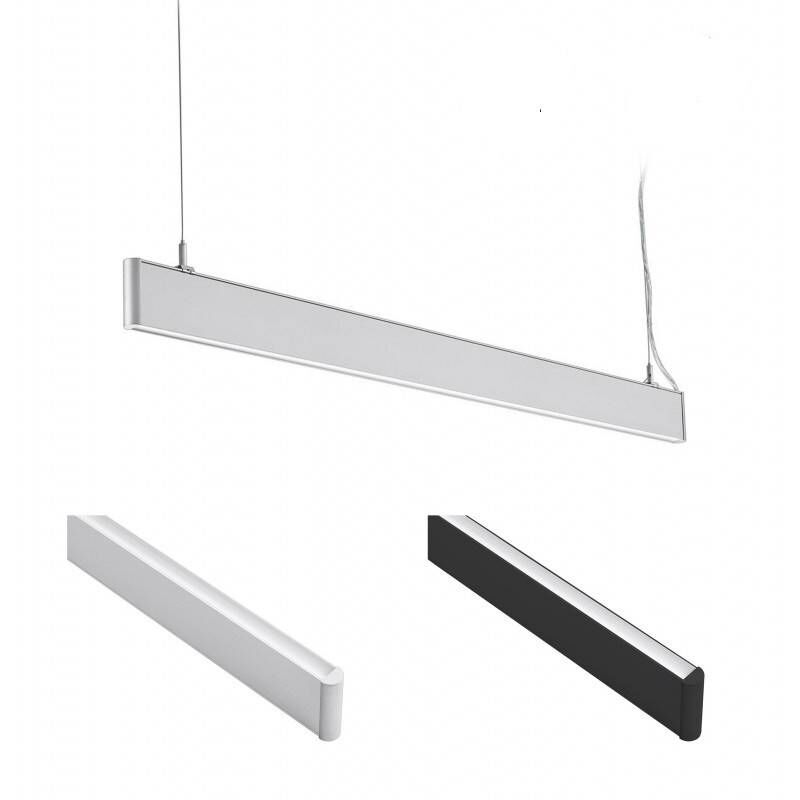 

Barcelona Led - Luminaria Lineal LED 40W 120cm 3200lm | Negro