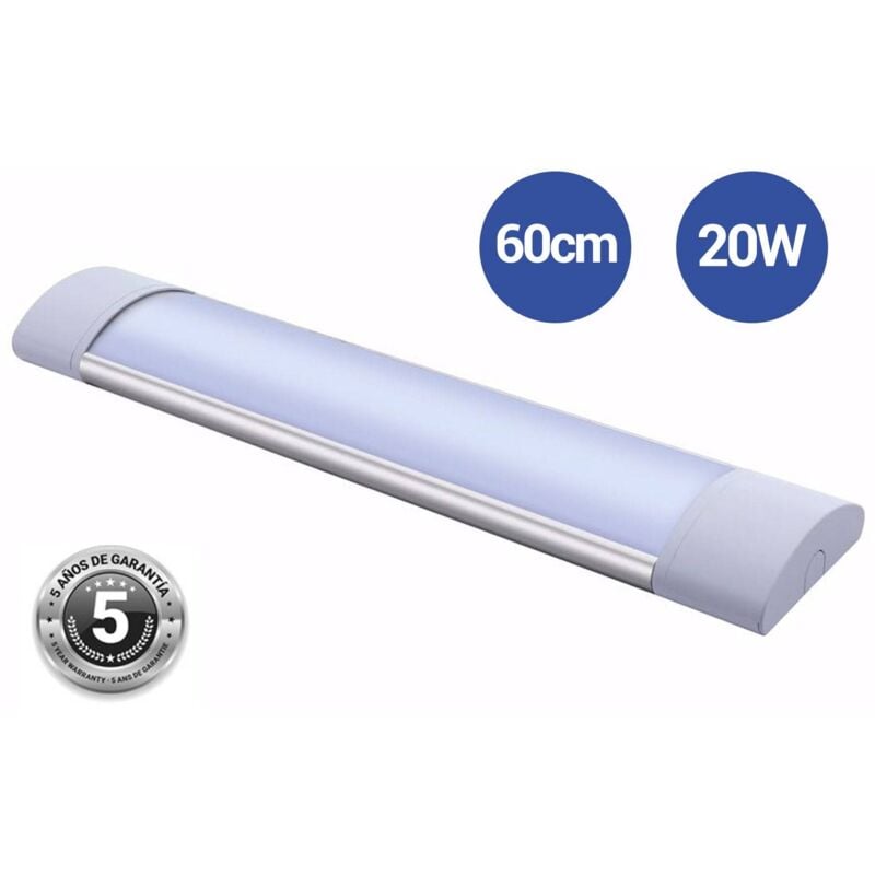 

Luminaria lineal LED 60cm de alta potencia CCT con sensor