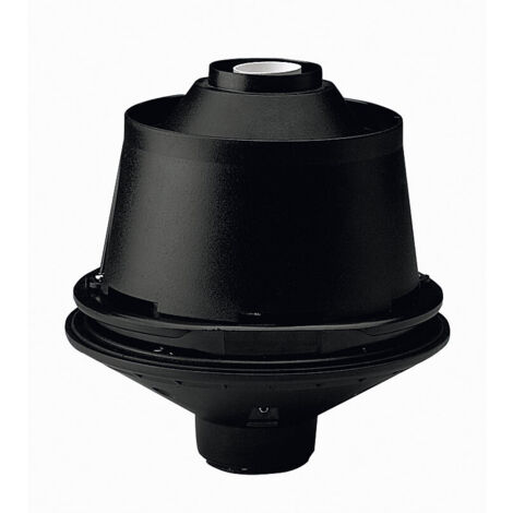 Luminaria para poste GLOBOS with dome IP55 E27 70W 24mm Negro